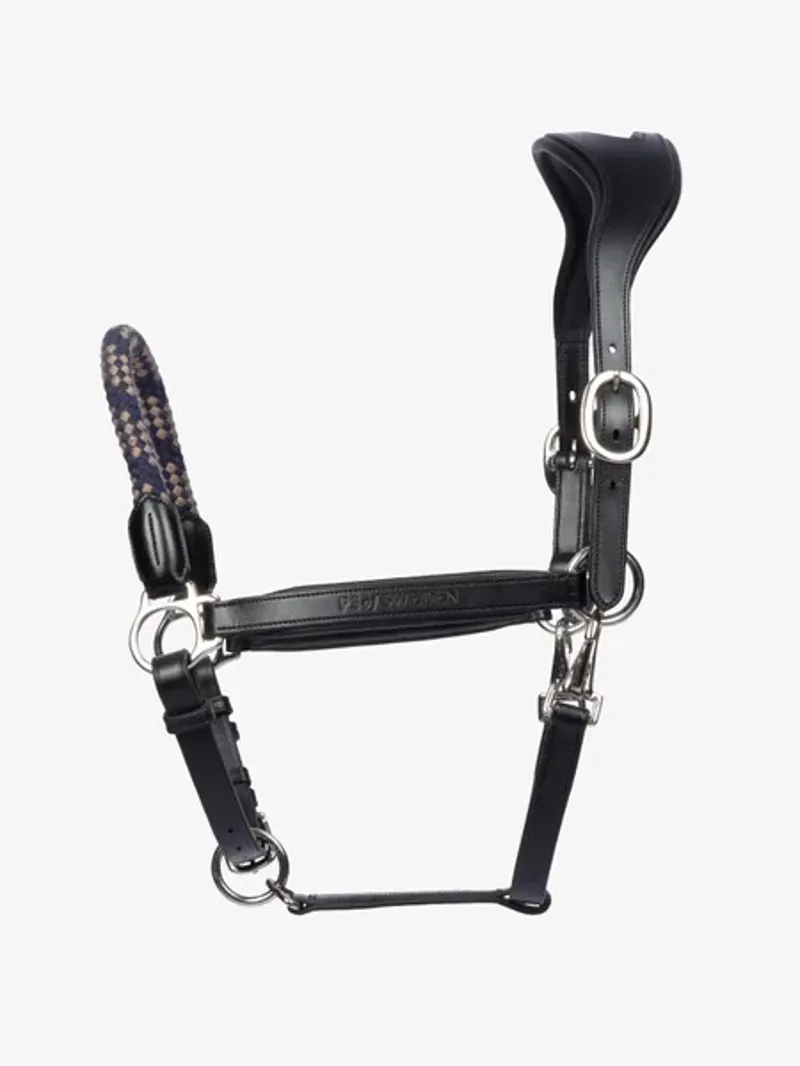 PS of Sweden Palermo Leather Halter Black